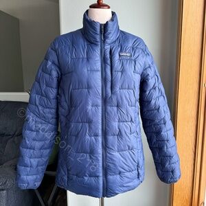 Patagonia Macro Puff Jacket Classic Navy Blue Large Windproof Water Resistant L